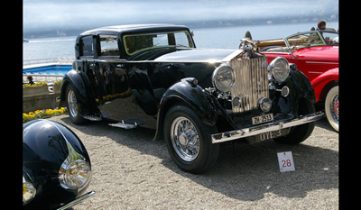 Rolls-Royce Phantom III Sport Saloon Barker 1937 1